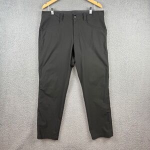 Lululemon ABC Pant Classic Fit Warpstreme Dark Charcoal Grey Mens 38x30